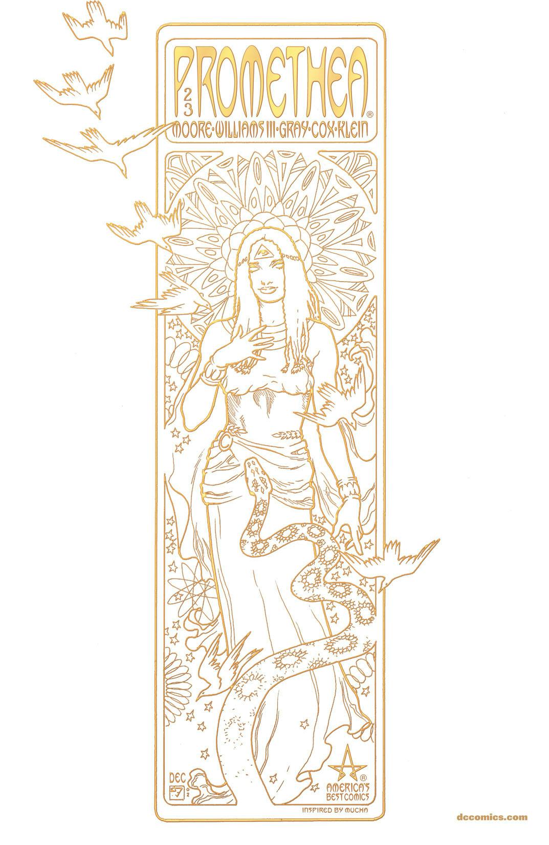 Promethea #23 preview images