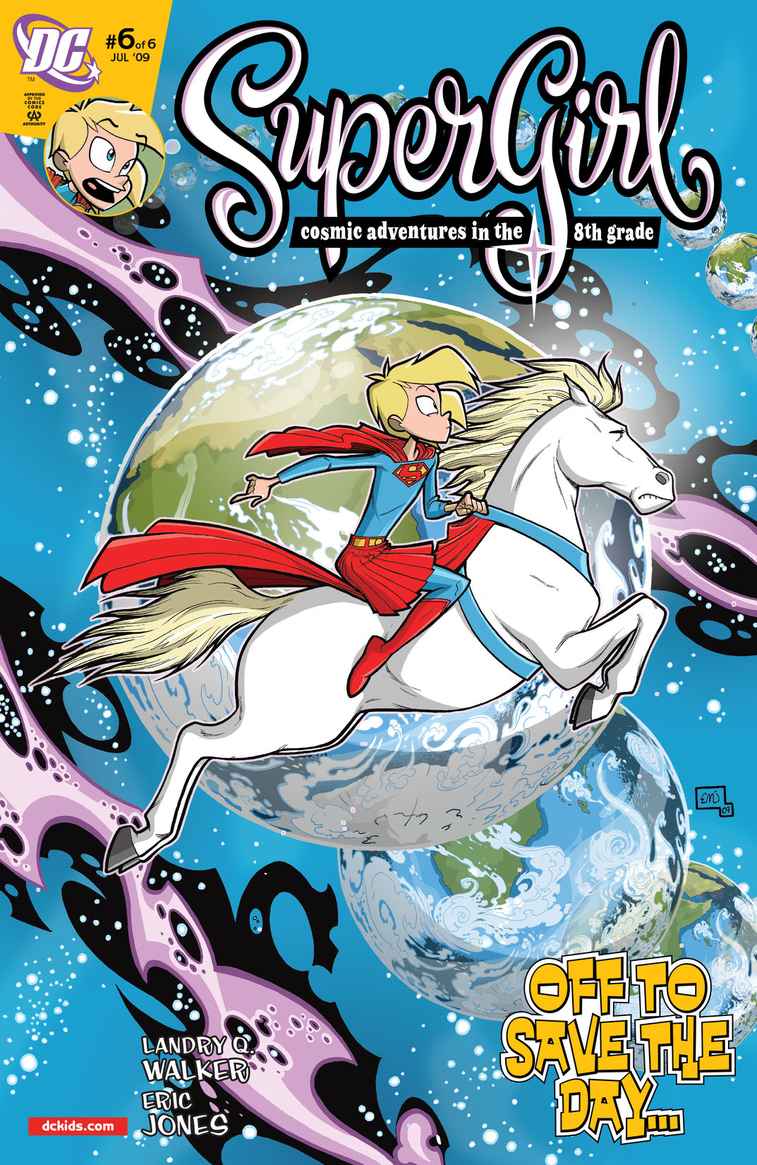 Supergirl: Cosmic Adventures in the 8th Grade #6 preview images