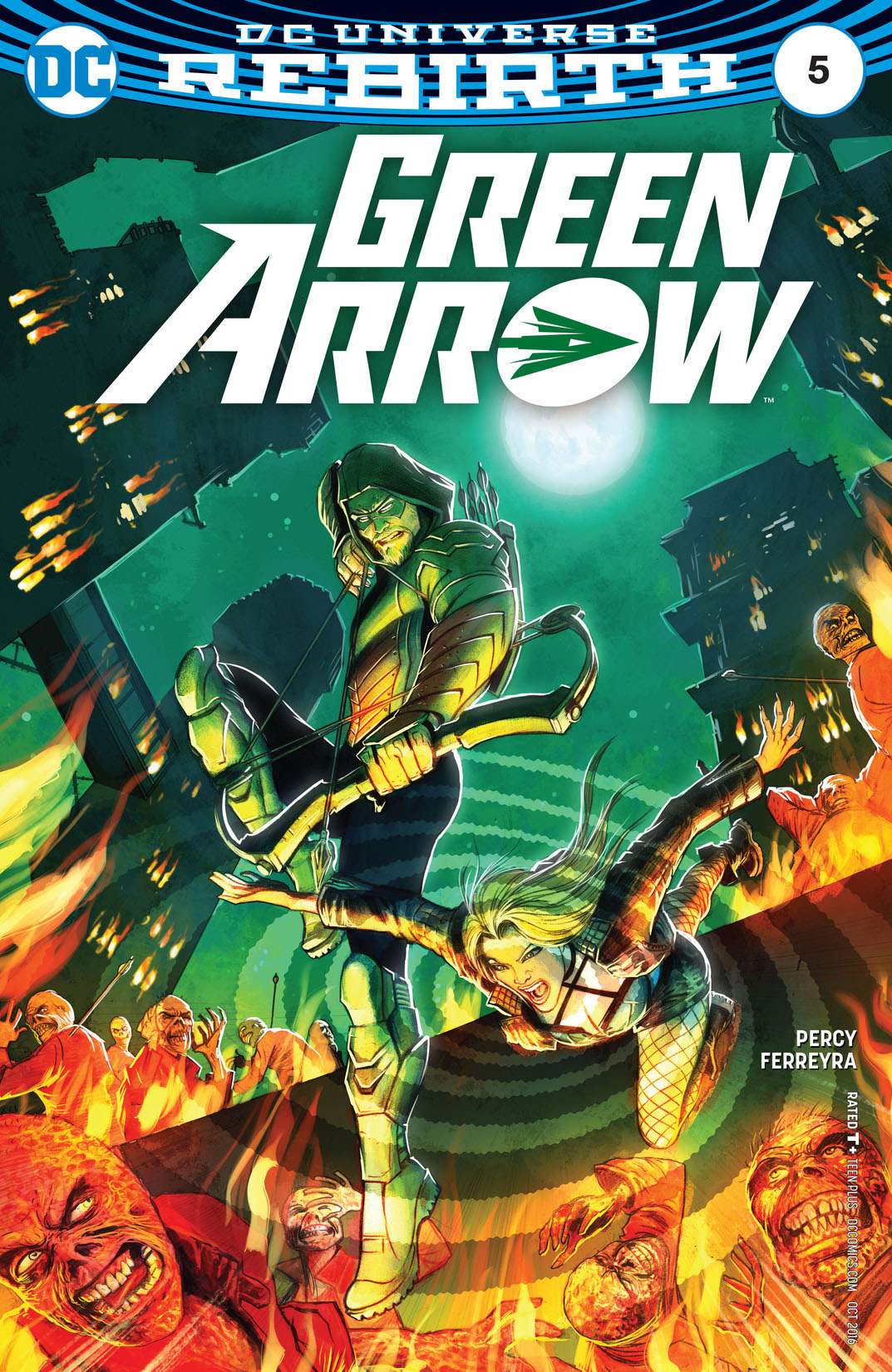 Green Arrow (2016-) #5 preview images