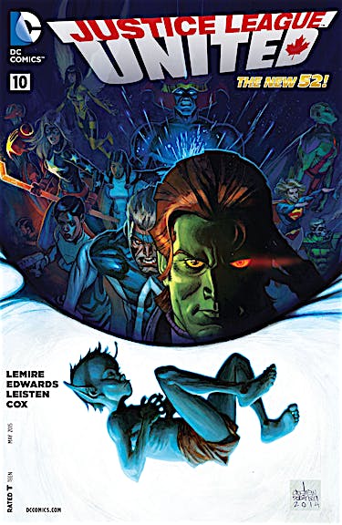 Justice League United #10 preview images