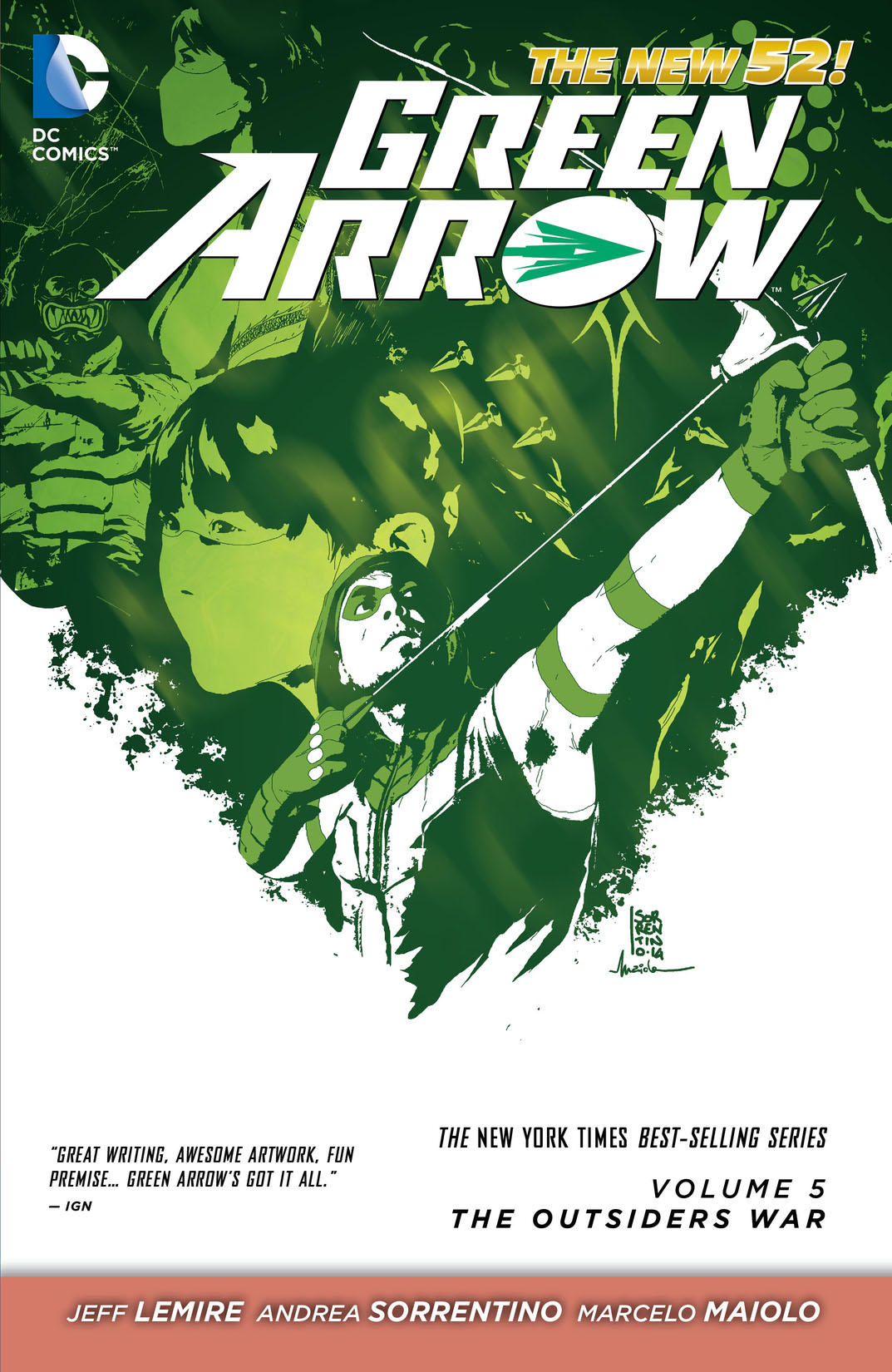 Green Arrow Vol. 5: The Outsiders War preview images