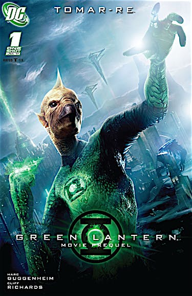 Green Lantern Movie Prequel: Tomar-Re #1 preview images