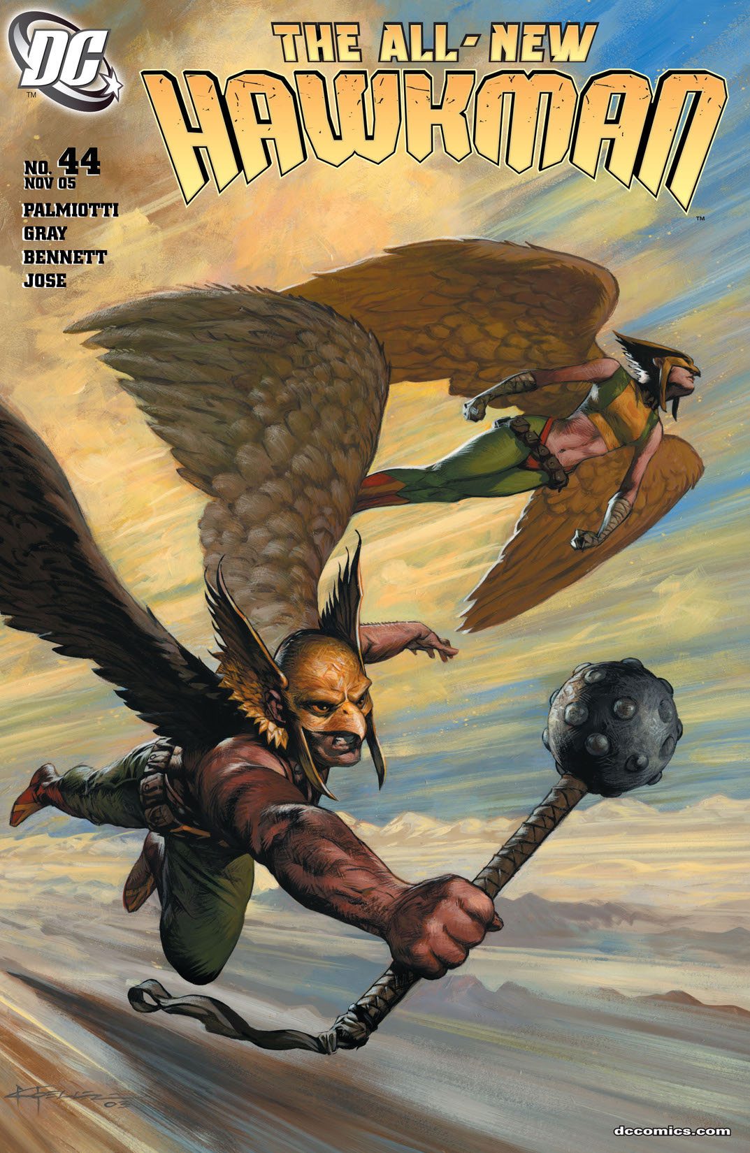 Hawkman (2002-) #44 preview images