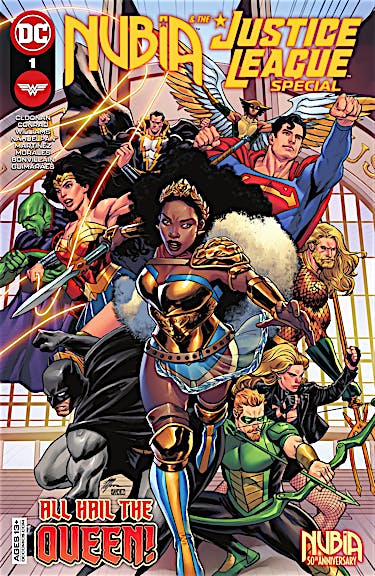 Nubia & The Justice League Special (2022) #1 preview images