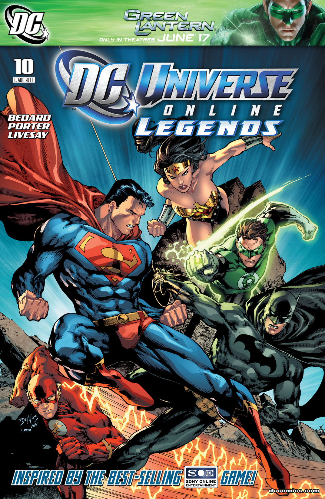 DC Universe Online Legends #10 preview images