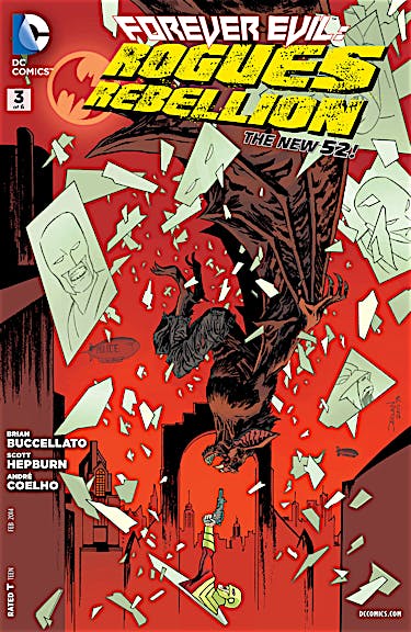 Forever Evil: Rogues Rebellion #3 preview images