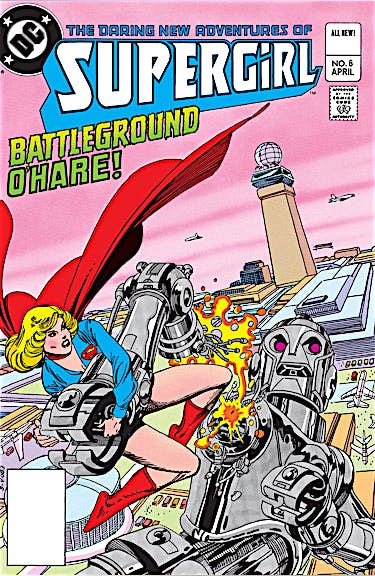 The Daring New Adventures of Supergirl #6 preview images