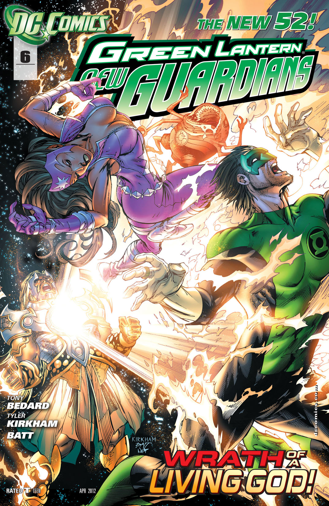 Green Lantern: New Guardians #6 preview images