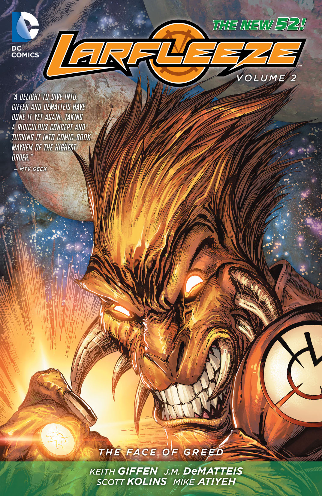 Larfleeze Vol. 2: The Face of Greed preview images