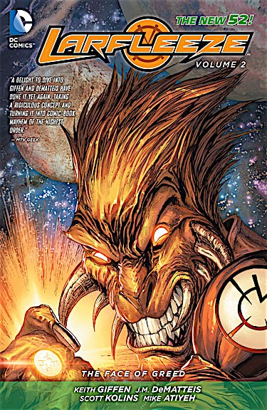 Larfleeze Vol. 2: The Face of Greed preview images