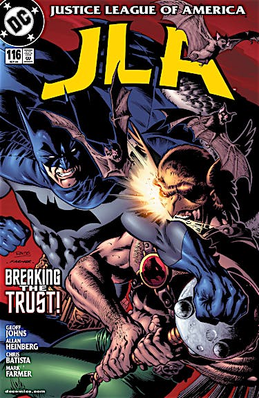 JLA #116 preview images