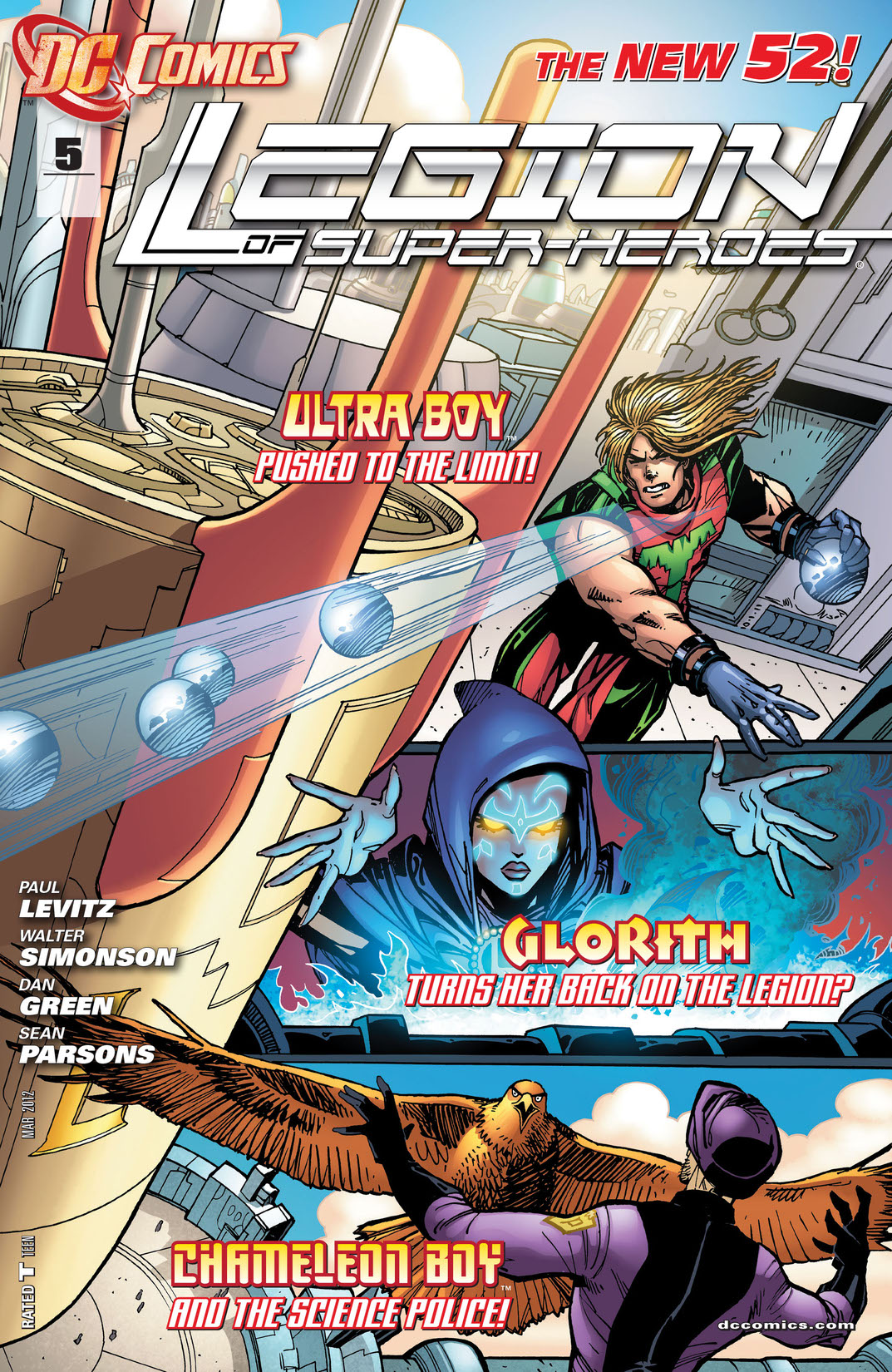 Legion of Super-Heroes (2011-) #5 preview images