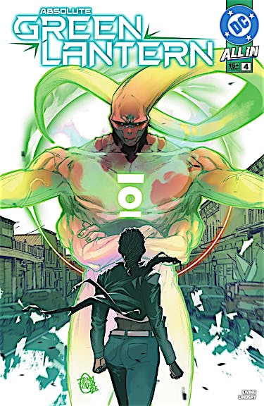 Absolute Green Lantern #4 preview images
