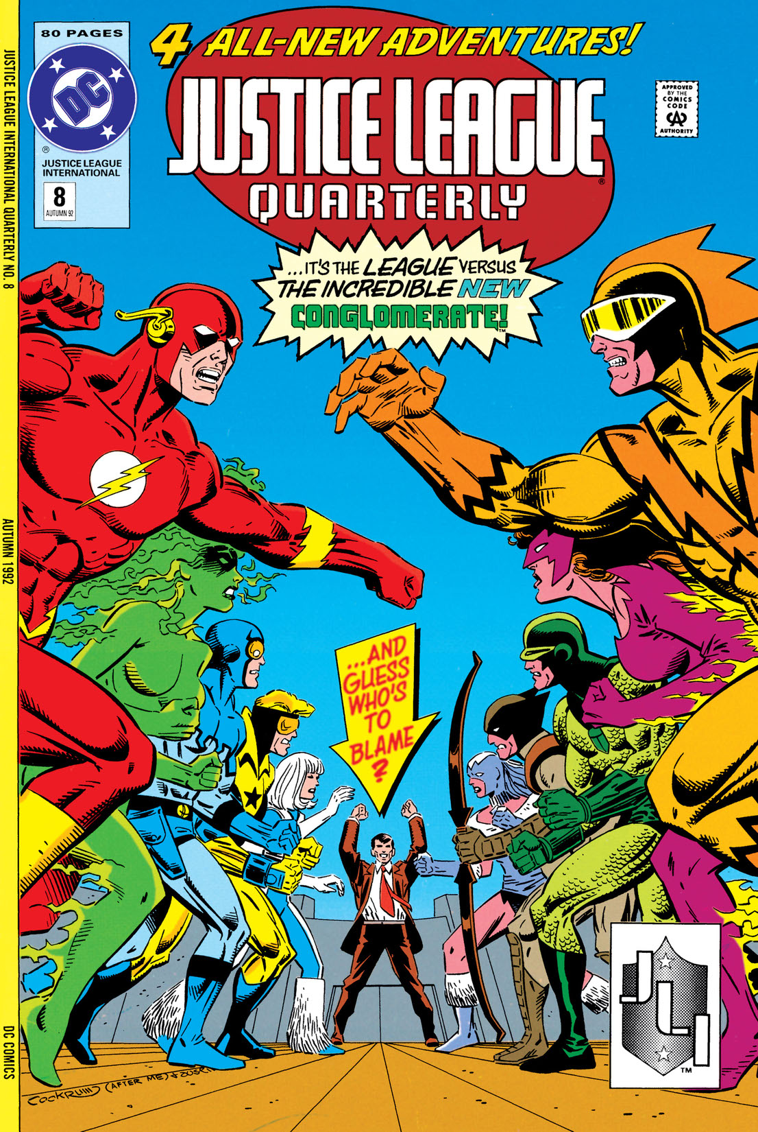 Justice League Quarterly #8 preview images