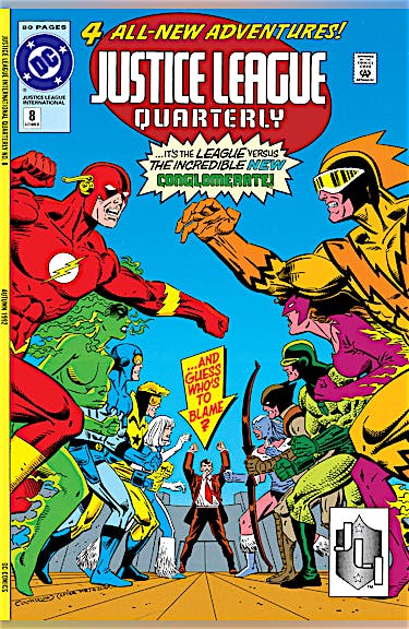 Justice League Quarterly #8 preview images