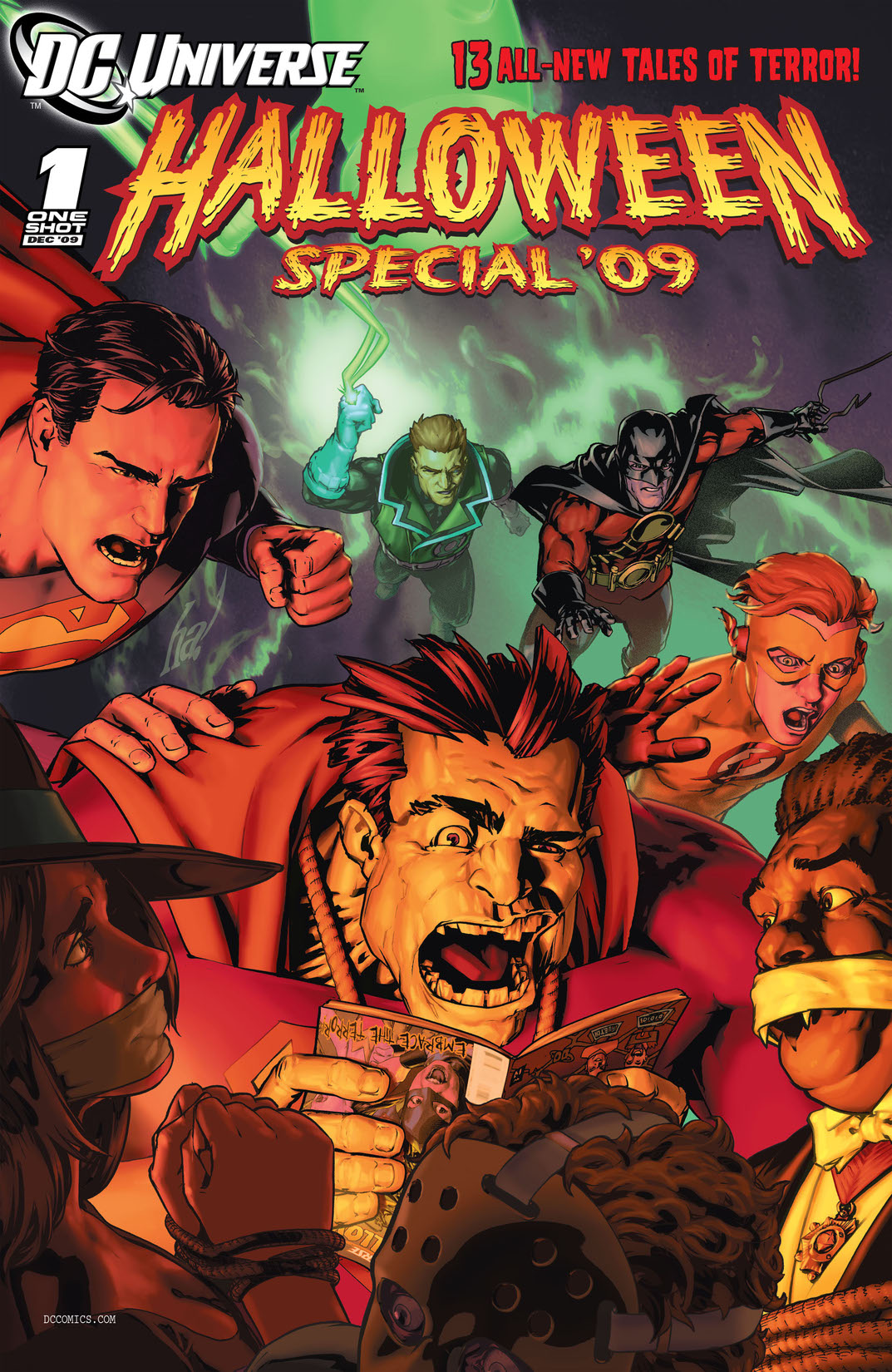 DCU Halloween Special '09 #1 preview images