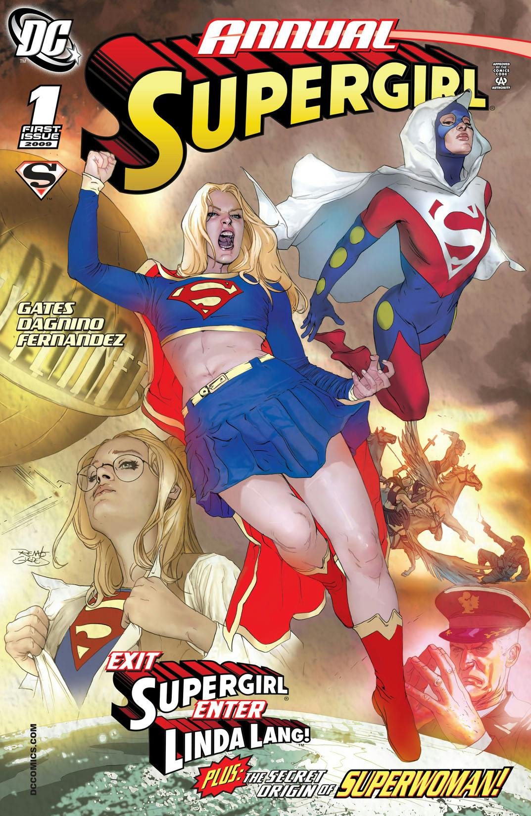 Supergirl Annual (2009-) #1 preview images