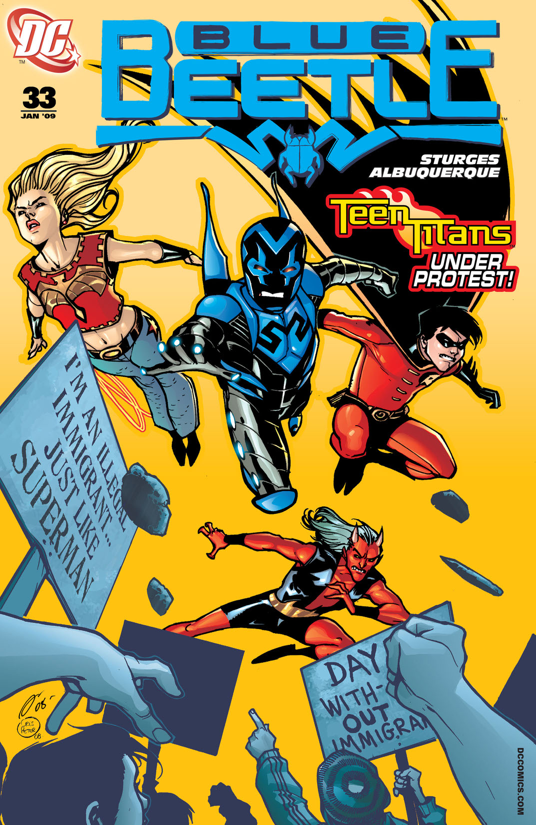 Blue Beetle (2006-) #33 preview images