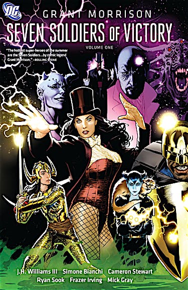 Seven Soldiers of Victory Book One preview images