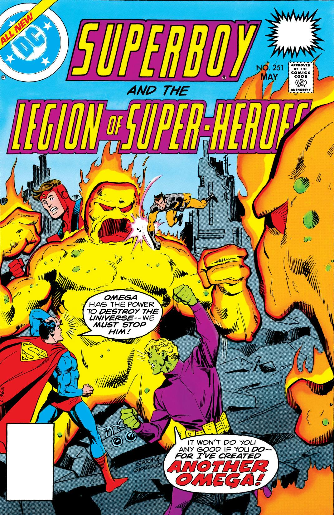 Superboy and the Legion of Super-Heroes (1977-) #251