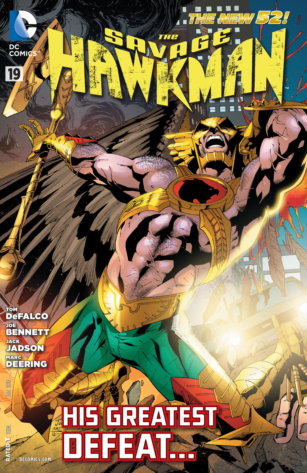 The Savage Hawkman #19 preview images