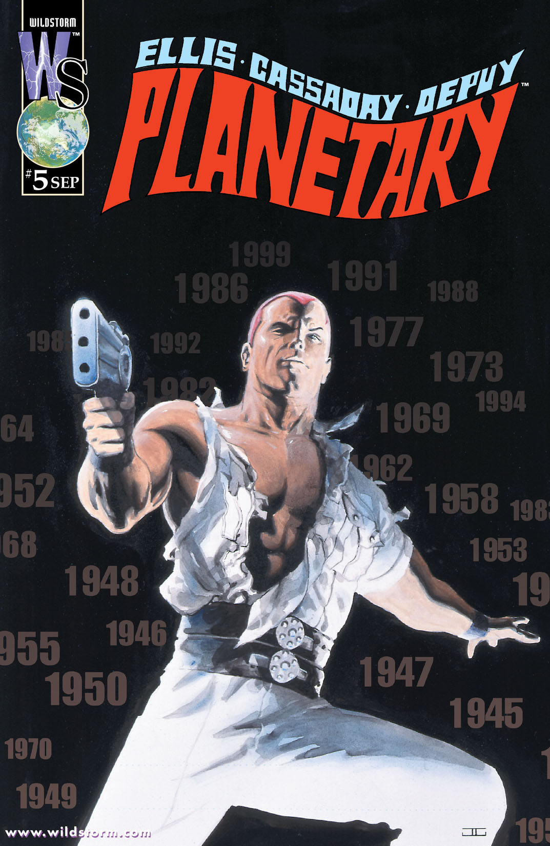 Planetary #5 preview images