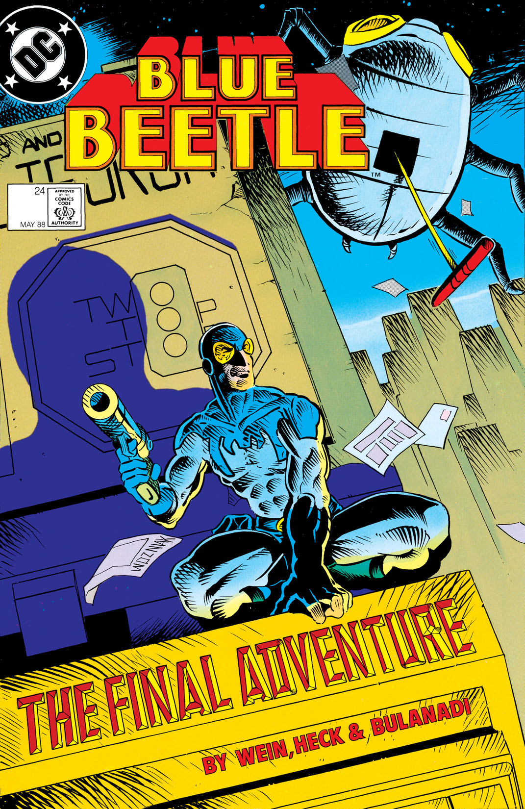 Blue Beetle (1986-) #24 preview images