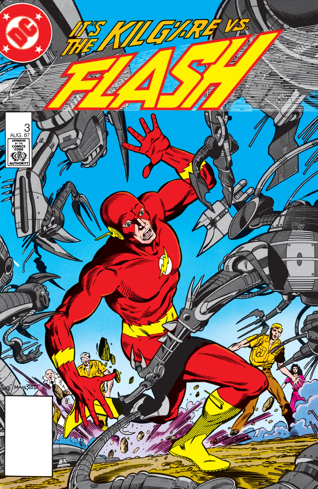 The Flash (1987-2008) #3 preview images