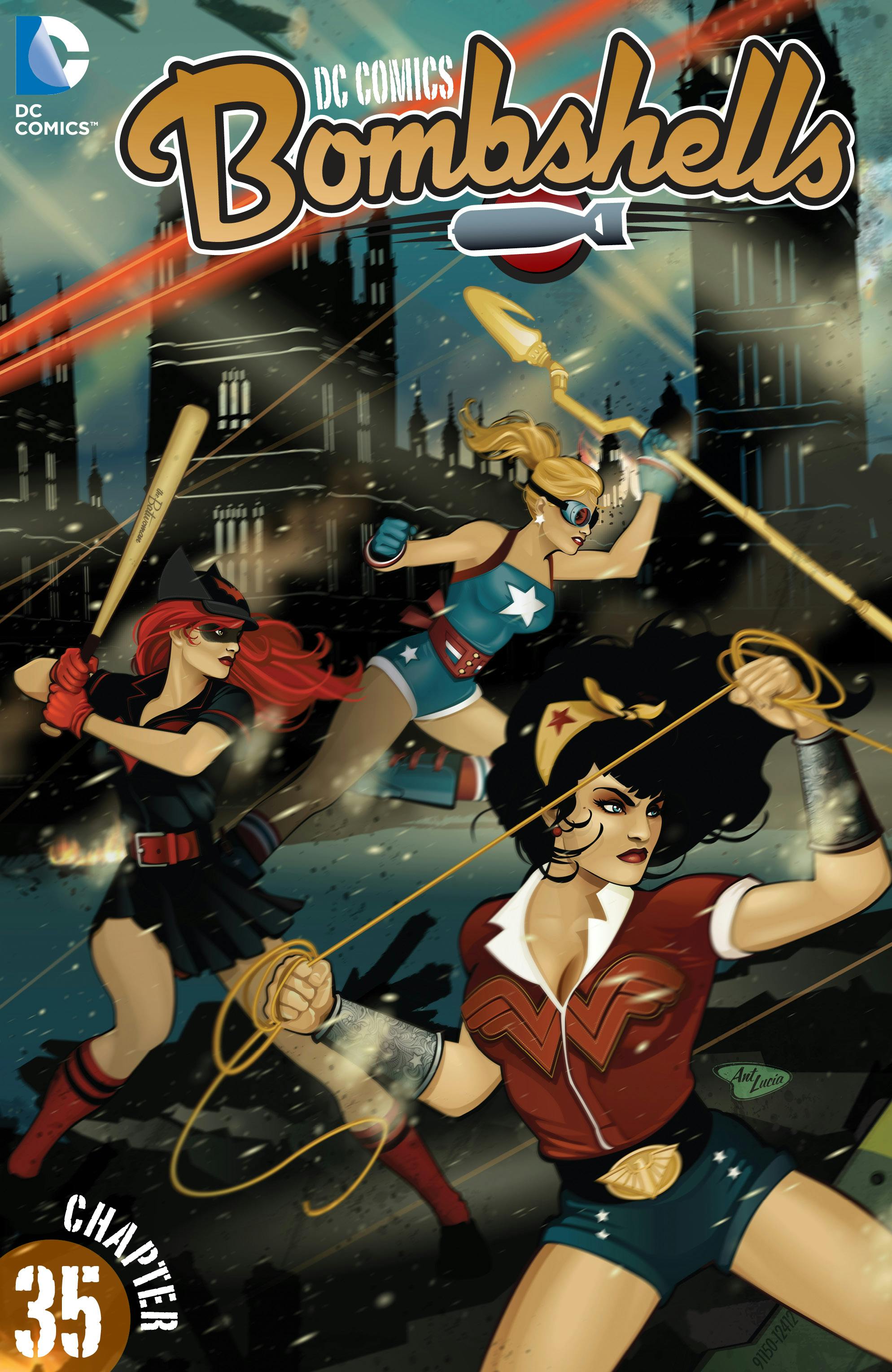 DC Comics: Bombshells #35 preview images