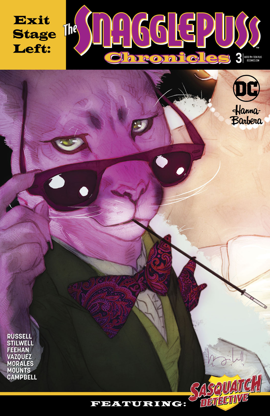 Exit Stage Left: The Snagglepuss Chronicles #3 preview images