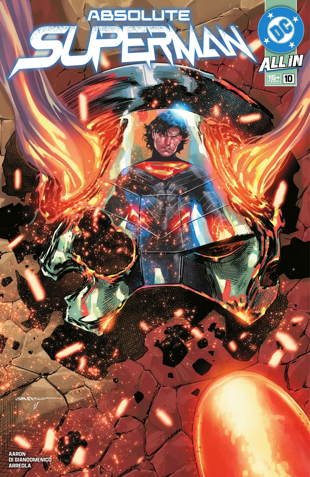 Absolute Superman #10 preview images