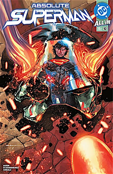 Absolute Superman #10 preview images