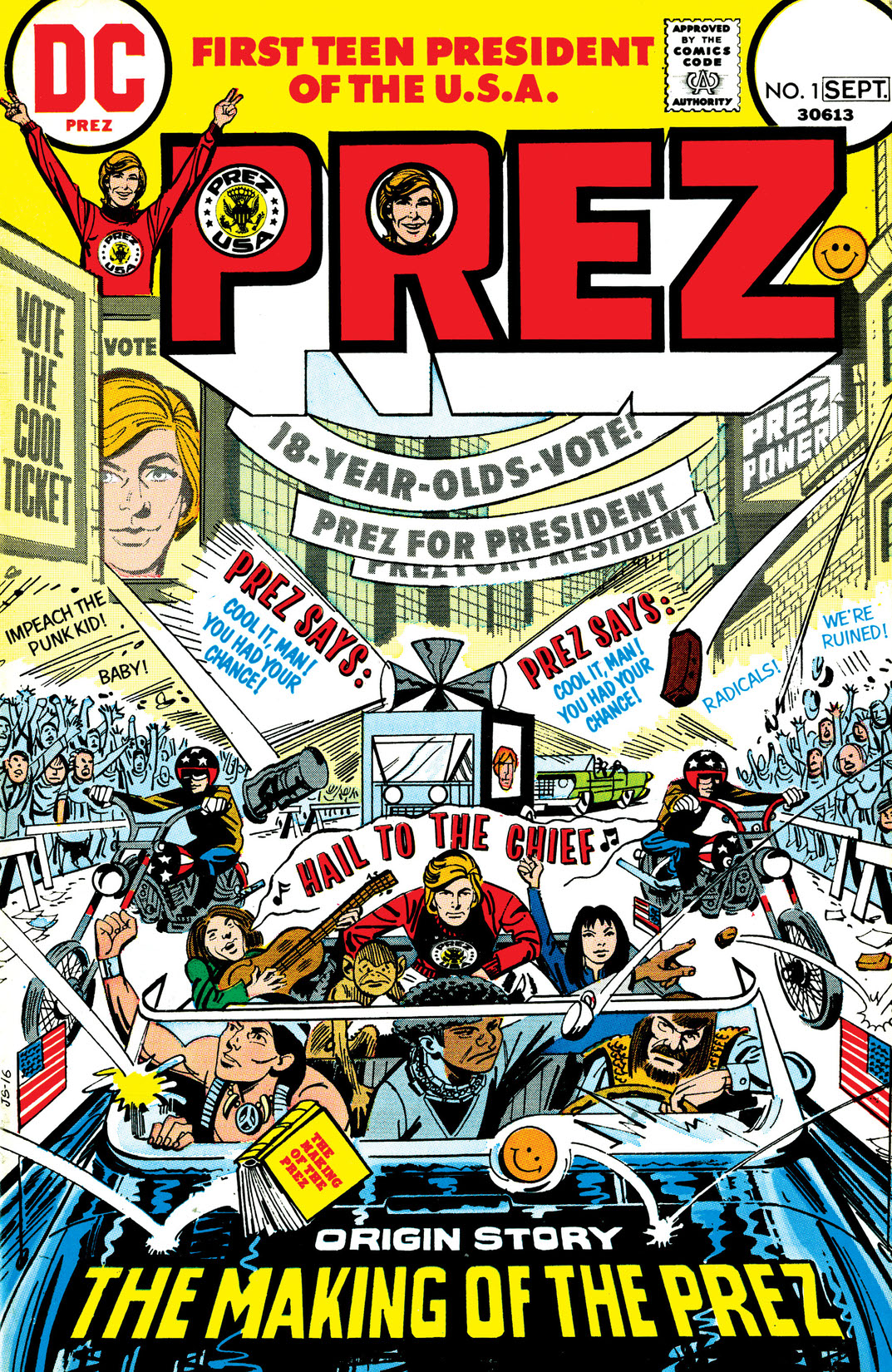 Prez (1973-) #1 preview images