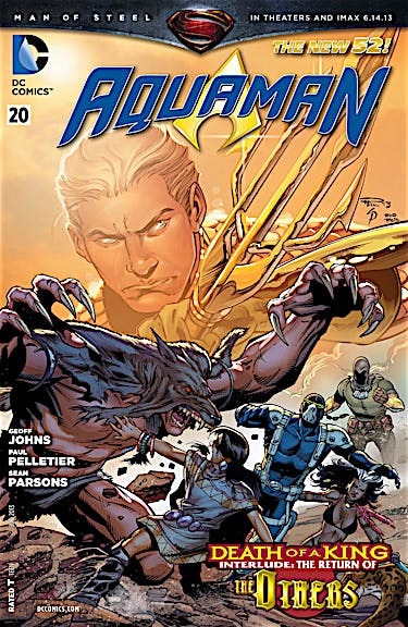 Aquaman (2011-) #20 preview images