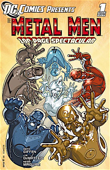 DC Comics Presents: The Metal Men (2011-) #1 preview images