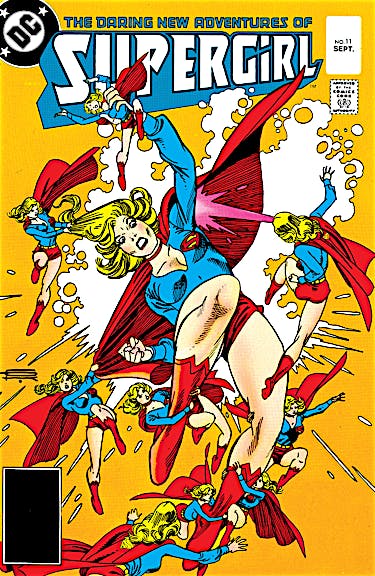 The Daring New Adventures of Supergirl #11 preview images