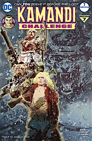 The Kamandi Challenge #7 preview images