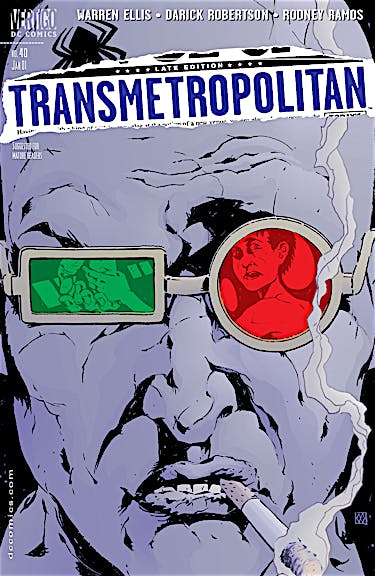 Transmetropolitan #40 preview images