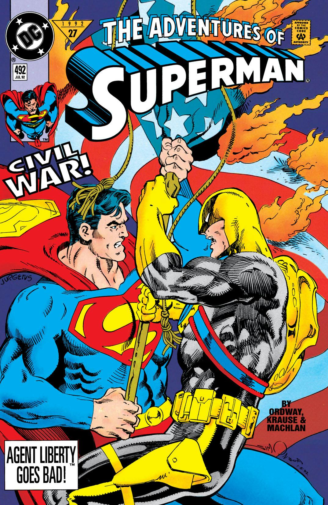 Adventures of Superman (1987-) #492 preview images