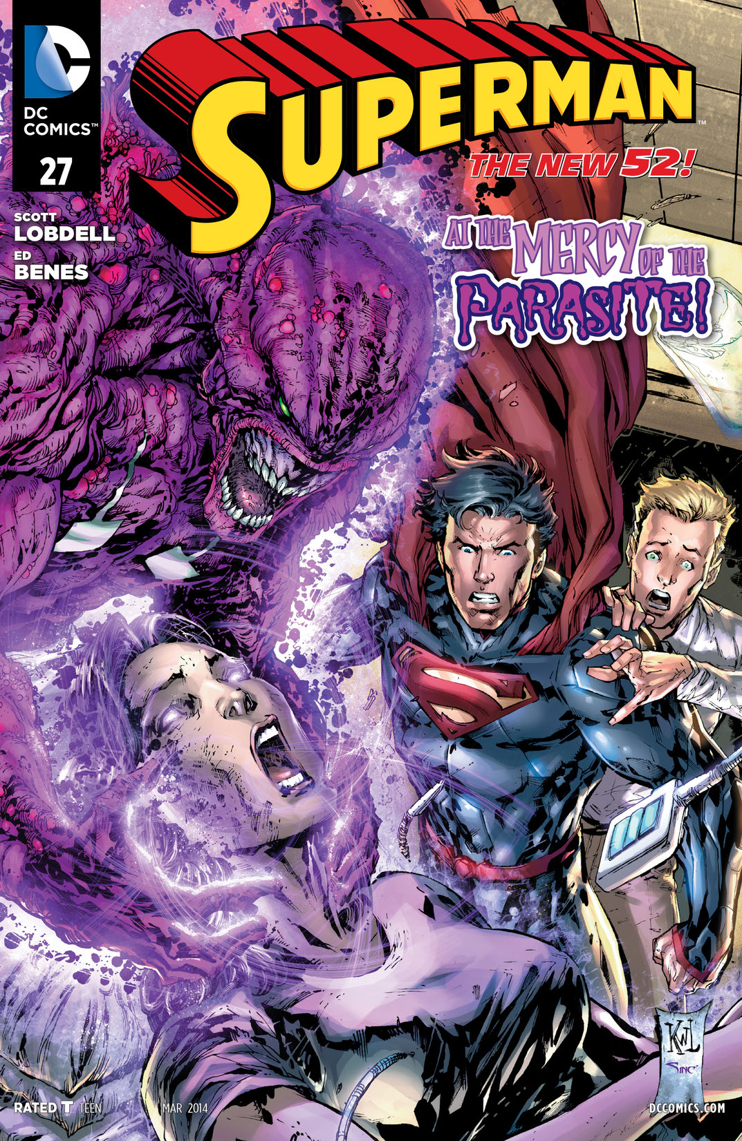 Superman (2011-) #27 preview images