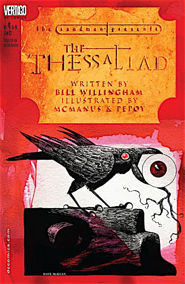 Sandman Presents: The Thessaliad #4 preview images