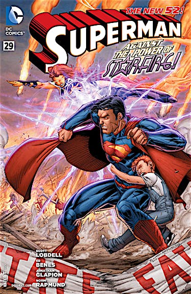 Superman (2011-) #29 preview images