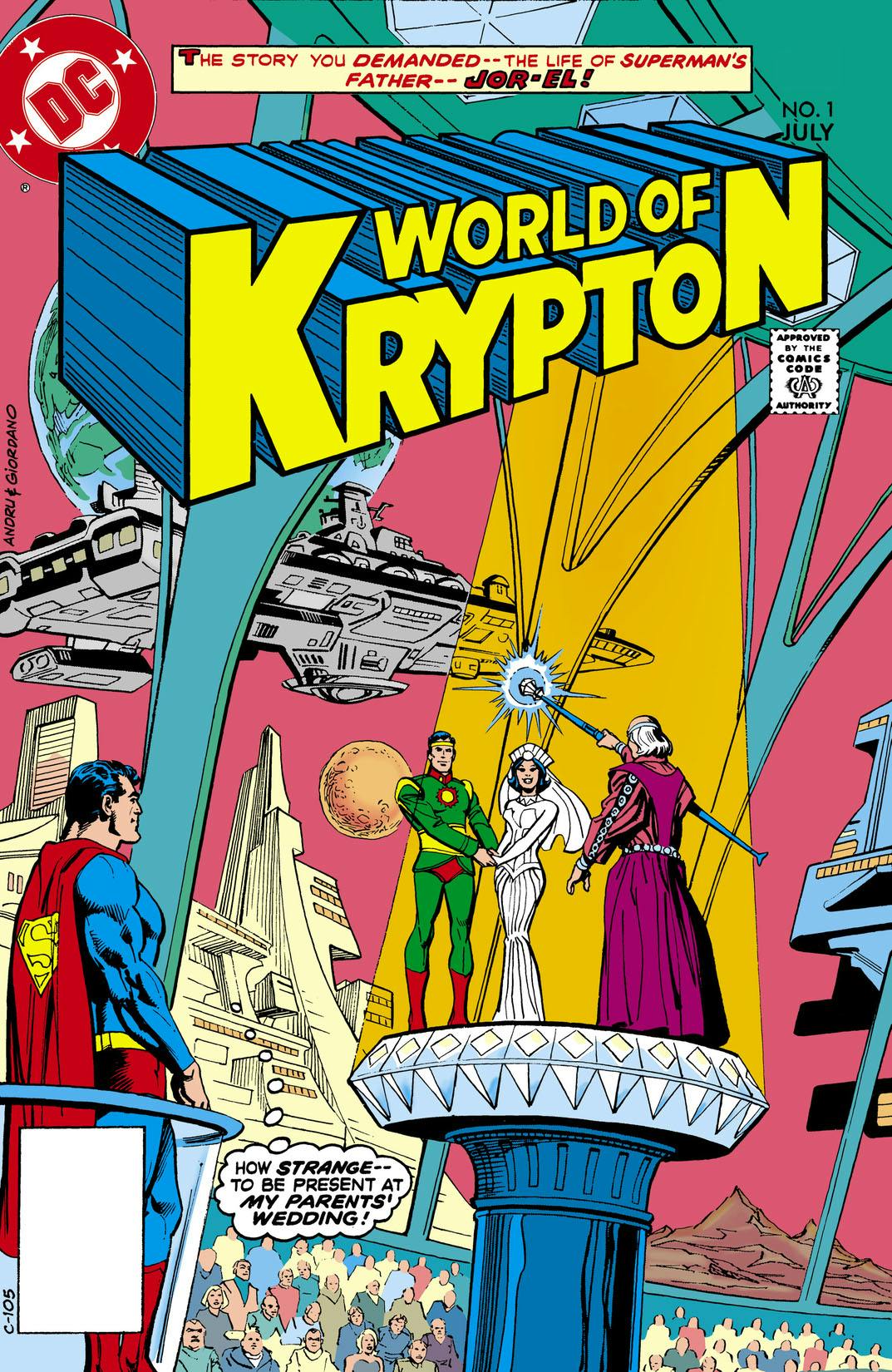 World of Krypton #1 preview images