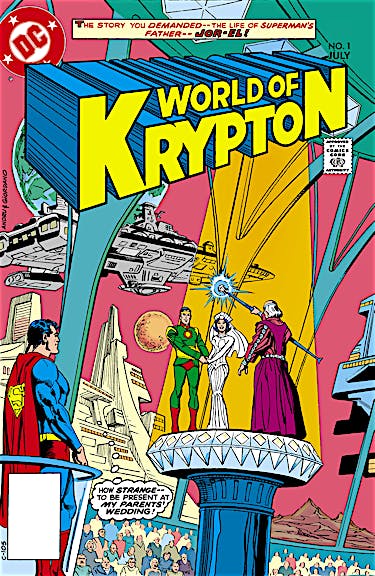 World of Krypton #1 preview images