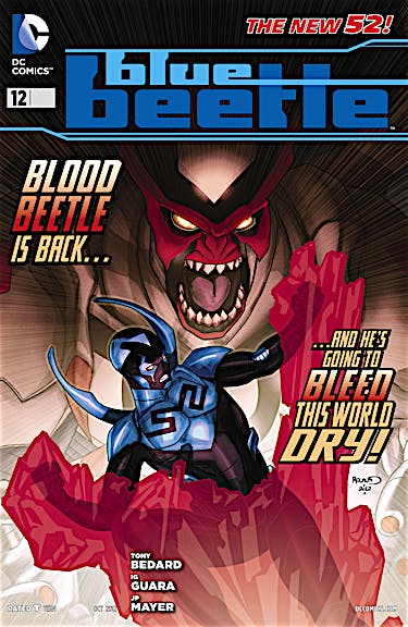 Blue Beetle (2011-) #12 preview images