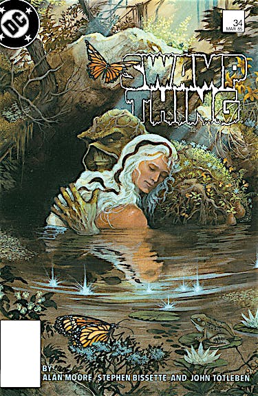 The Saga of the Swamp Thing (1982-) #34 preview images