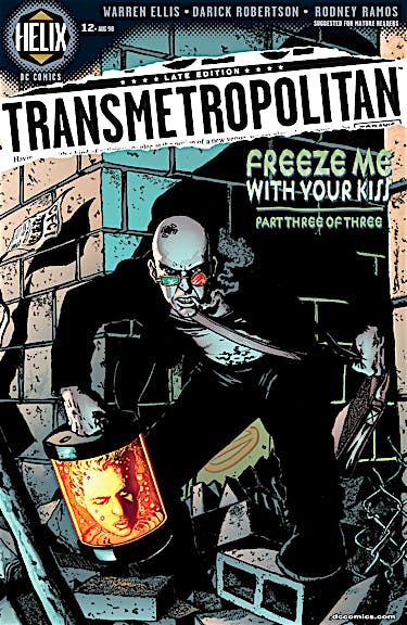 Transmetropolitan #12 preview images