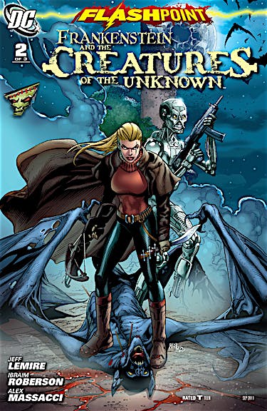 Flashpoint: Frankenstein & the Creatures of the Unknown #2 preview images