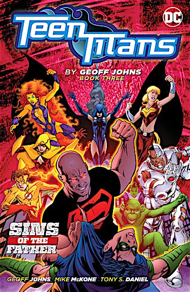 Teen Titans by Geoff Johns Book Three preview images