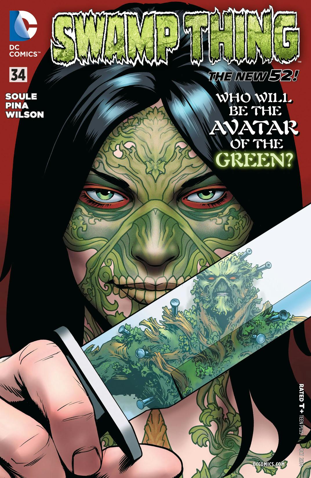 Swamp Thing (2011-) #34 preview images